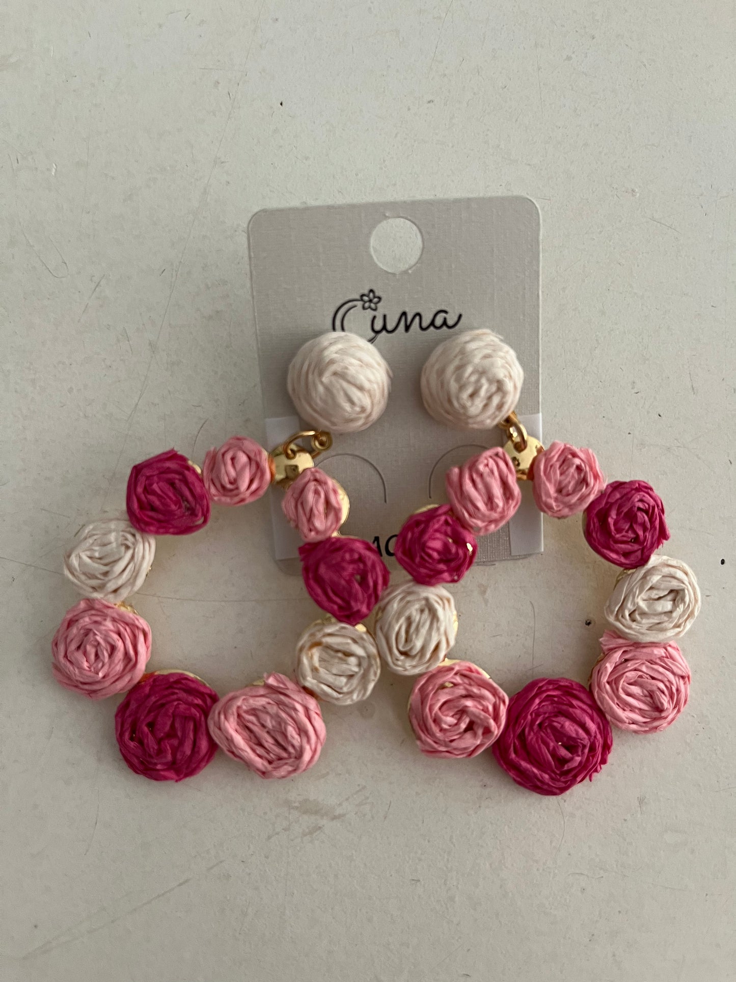 PENDIENTES MIA ROSA