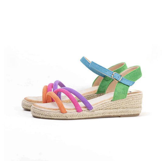 SANDALIAS CUÑADA ARUBA COLORES