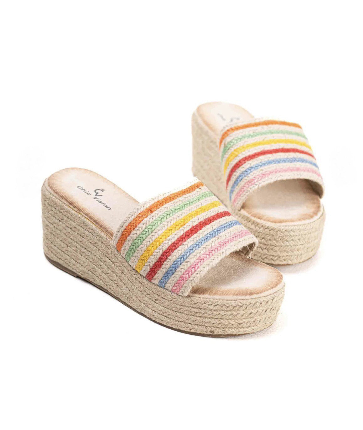 CUÑAS CARIBE MULTICOLOR