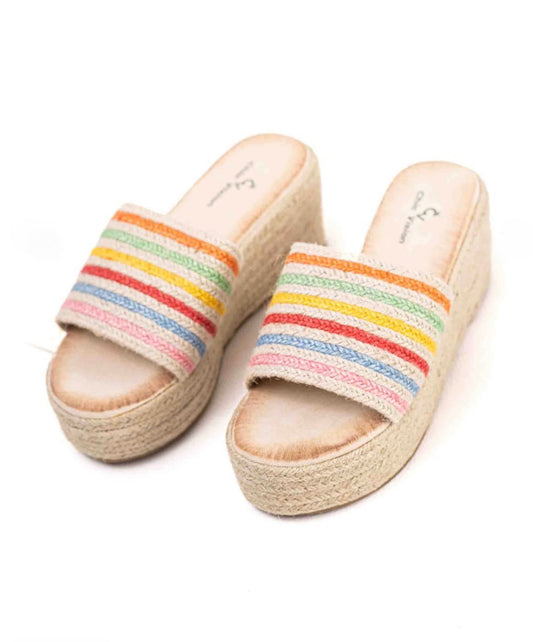 CUÑAS CARIBE MULTICOLOR