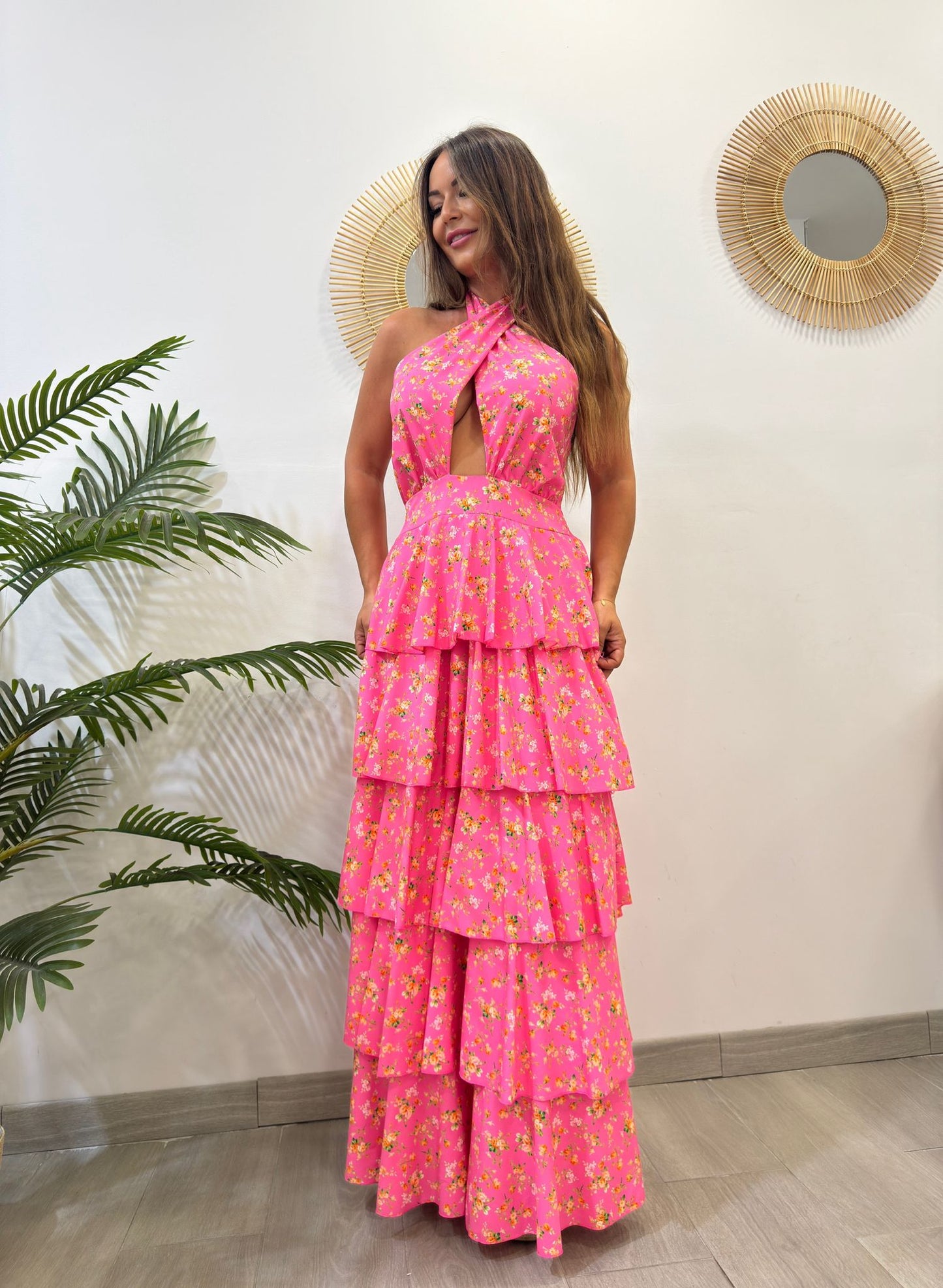 VESTIDO VOLANTES
