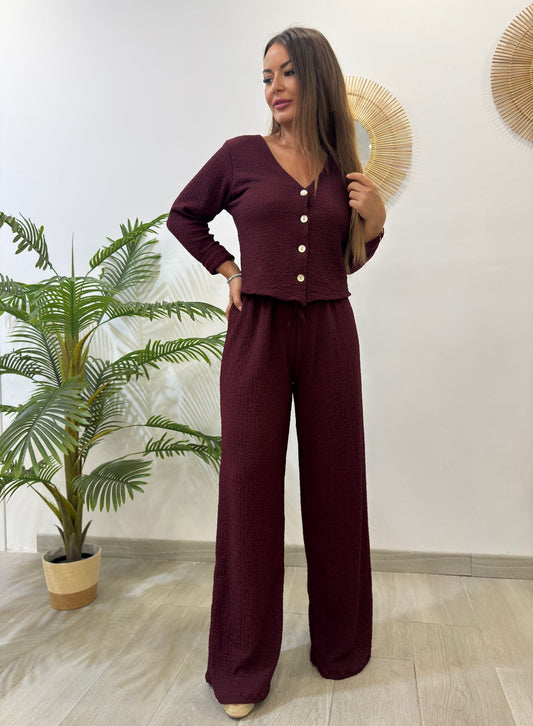 CONJUNTO BAMBULA BURDEOS