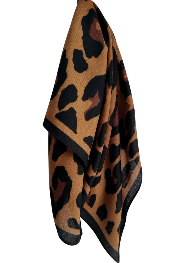 PAÑUELO SATINADO ANIMAL PRINT - Lolitas