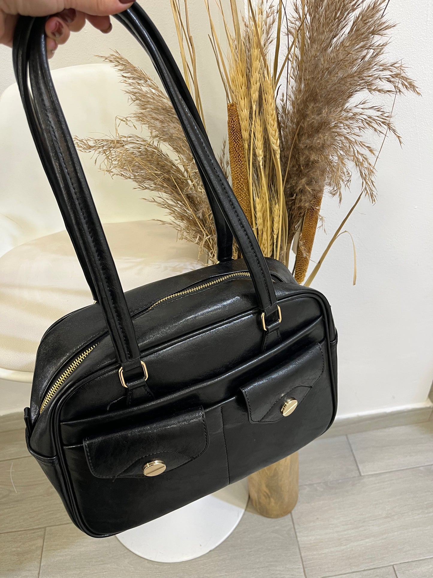 BOLSO VINTAGE NEGRO