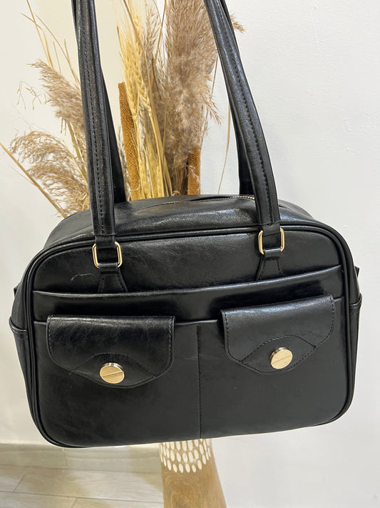 BOLSO VINTAGE NEGRO