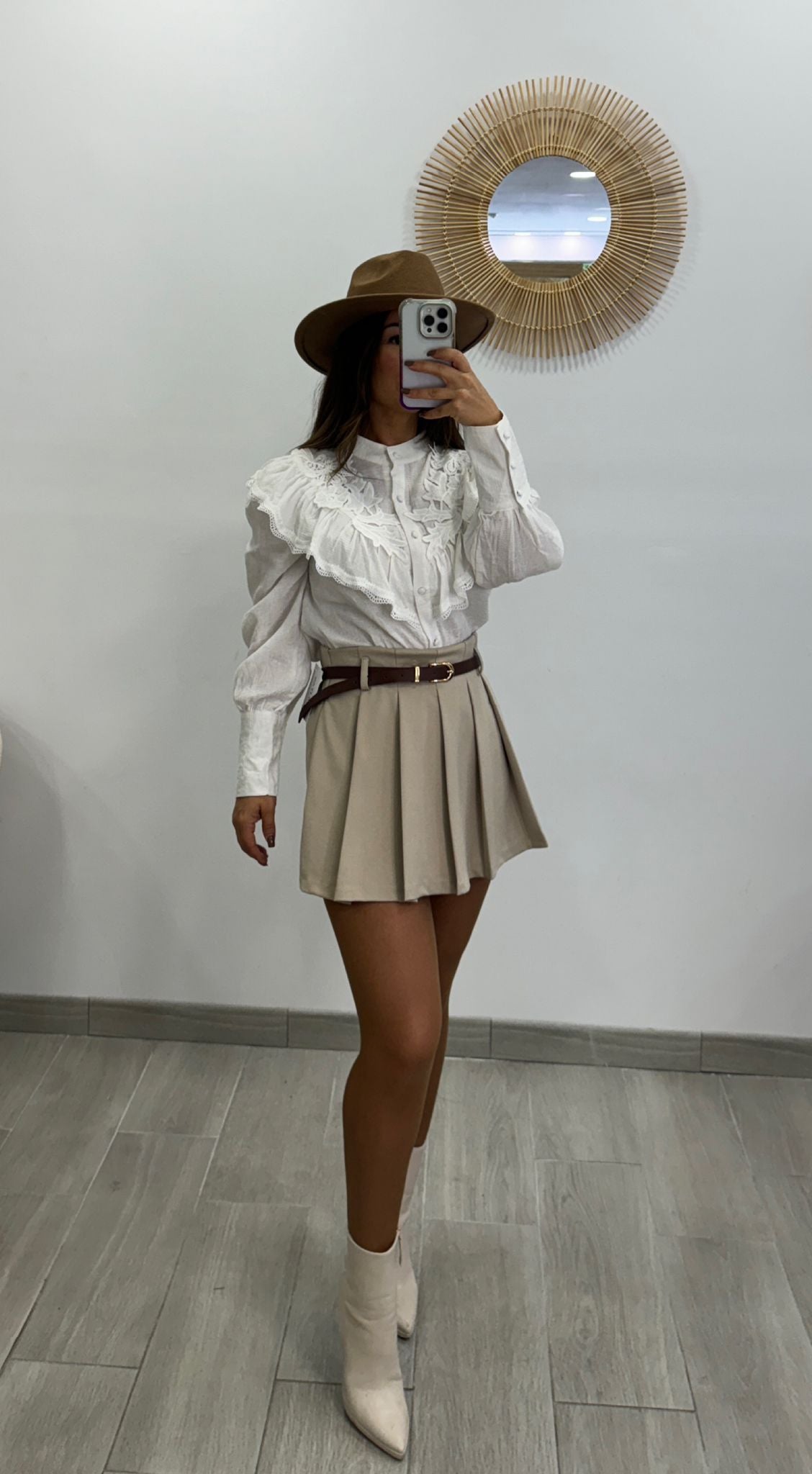 CAMISA FLORENCIA BLANCA