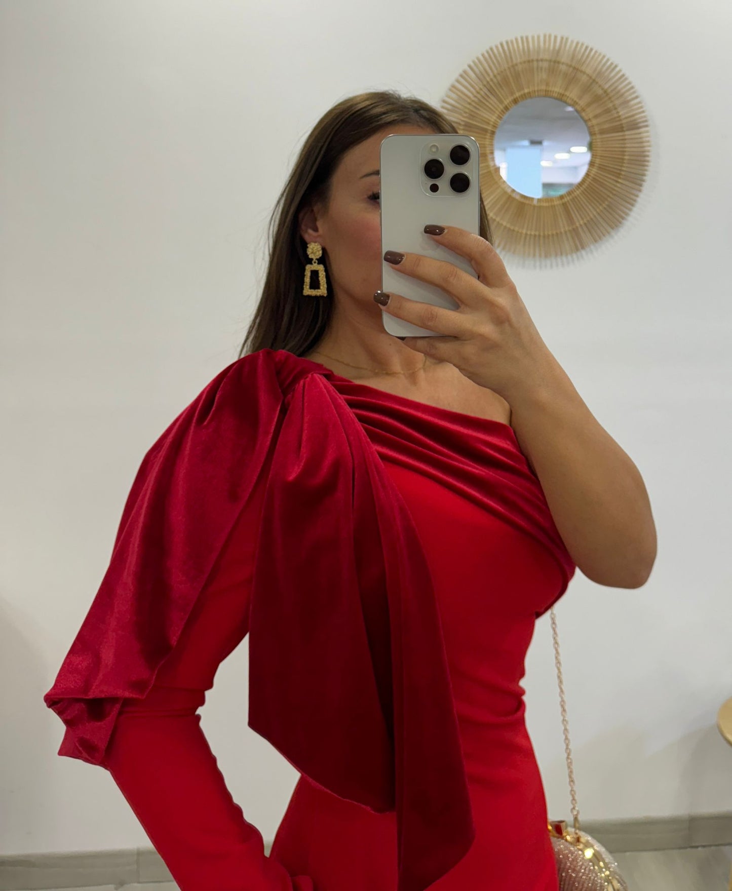 VESTIDO SABELLA ROJO